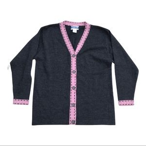 Vintage Pendleton Sweater Cardigan Wool